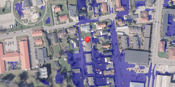 Ekstrem regn på Rodstensgade 5A, 8300 Odder
