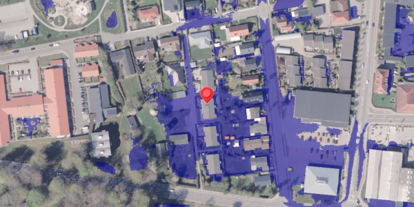 Ekstrem regn på Rodstensgade 5C, 8300 Odder