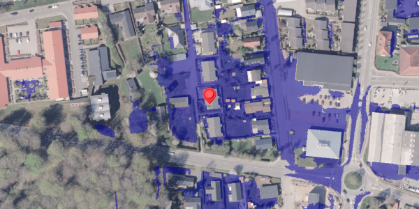 Ekstrem regn på Rodstensgade 5F, 8300 Odder