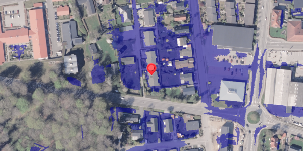 Ekstrem regn på Rodstensgade 5G, 8300 Odder