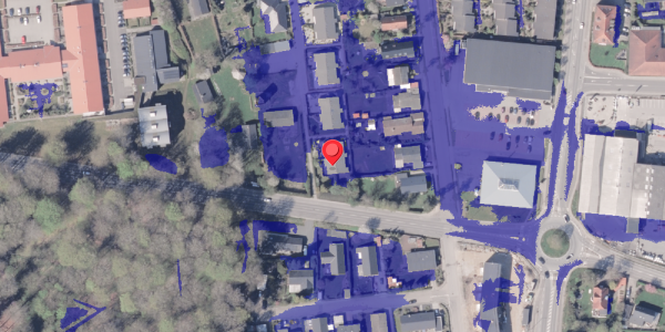 Ekstrem regn på Rodstensgade 5H, 8300 Odder