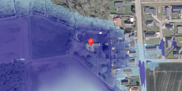 Ekstrem regn på Rudevej 53, 8300 Odder