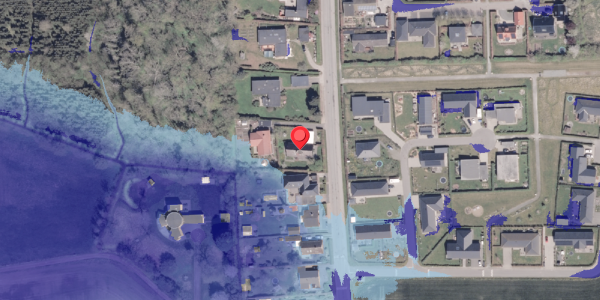 Ekstrem regn på Rudevej 71, 8300 Odder