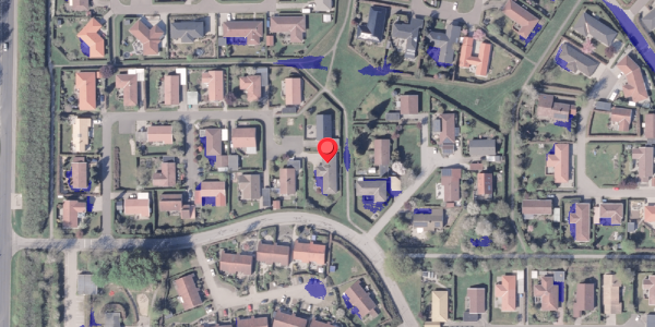 Ekstrem regn på Saloparken 21, 8300 Odder
