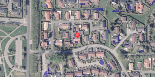 Ekstrem regn på Saloparken 31, 8300 Odder