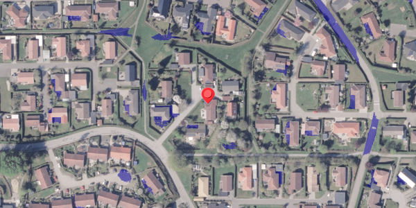 Ekstrem regn på Saloparken 53, 8300 Odder
