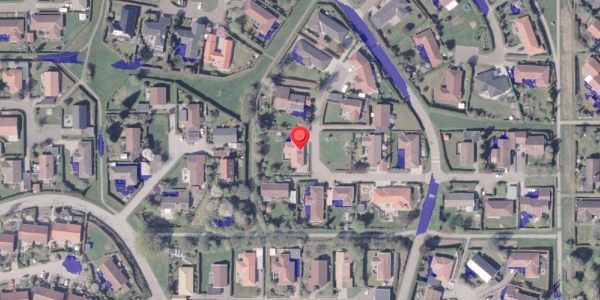 Ekstrem regn på Saloparken 211, 8300 Odder