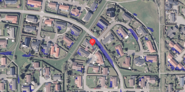 Ekstrem regn på Saloparken 217, 8300 Odder