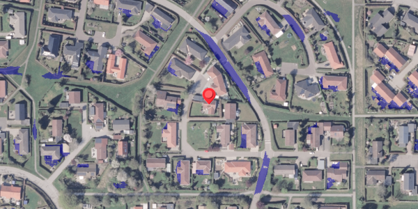 Ekstrem regn på Saloparken 227, 8300 Odder
