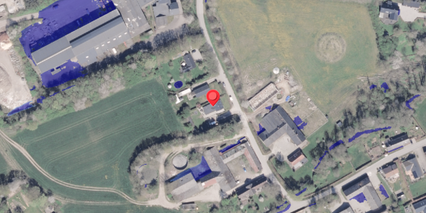Ekstrem regn på Skolebakken 9, 8300 Odder