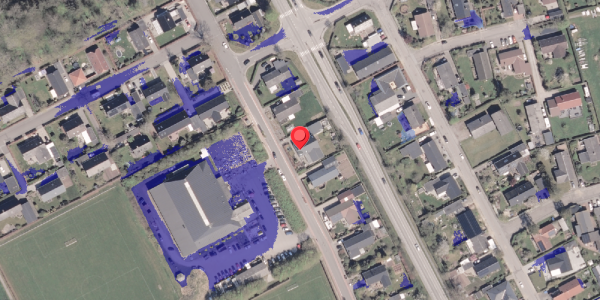 Ekstrem regn på Skolegade 66, 8300 Odder