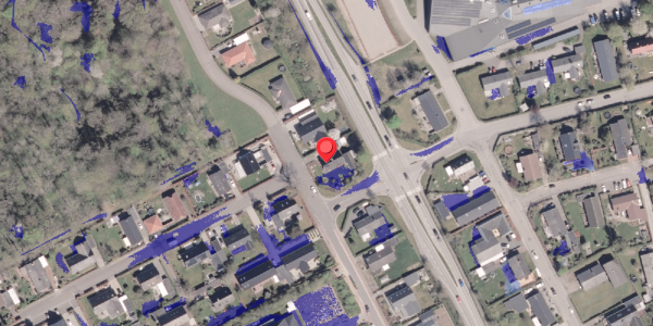 Ekstrem regn på Skolegade 72, 8300 Odder