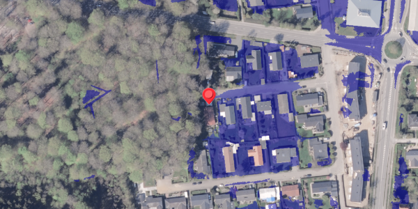 Ekstrem regn på Skovly 5, 8300 Odder
