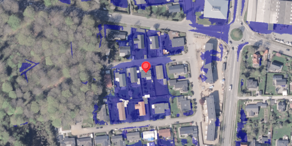 Ekstrem regn på Skovly 8, 8300 Odder