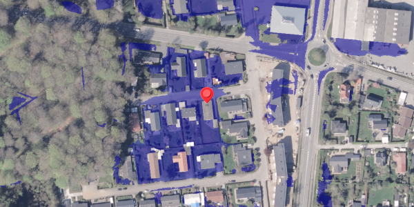 Ekstrem regn på Skovly 9, 8300 Odder