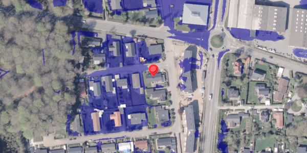 Ekstrem regn på Skovly 10, 8300 Odder