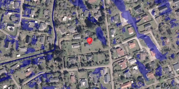 Ekstrem regn på Spongsvej 12A, 8300 Odder
