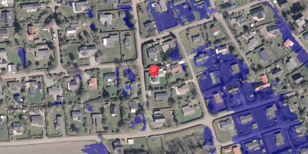 Ekstrem regn på Spongsvej 25, 8300 Odder