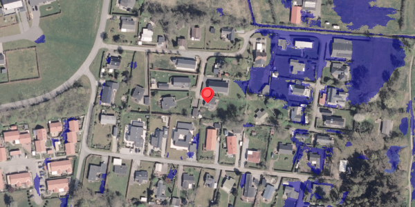 Ekstrem regn på Spovevej 12, 8300 Odder