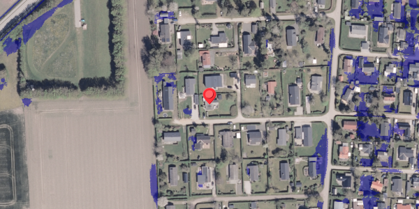 Ekstrem regn på Stakket Torn 12, 8300 Odder