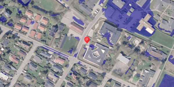 Ekstrem regn på Stenslund 4G, 8300 Odder