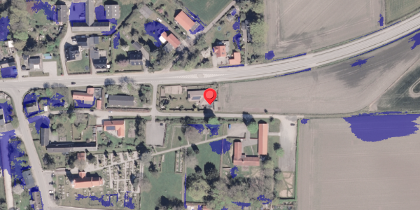 Ekstrem regn på Strandvejen 1, 8300 Odder
