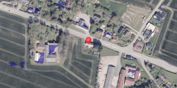 Ekstrem regn på Strandvejen 135, 8300 Odder