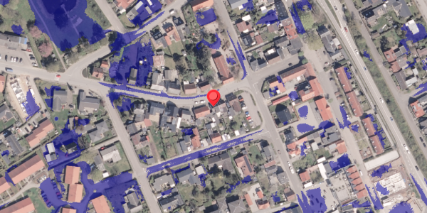 Ekstrem regn på Vestergade 15, 8300 Odder