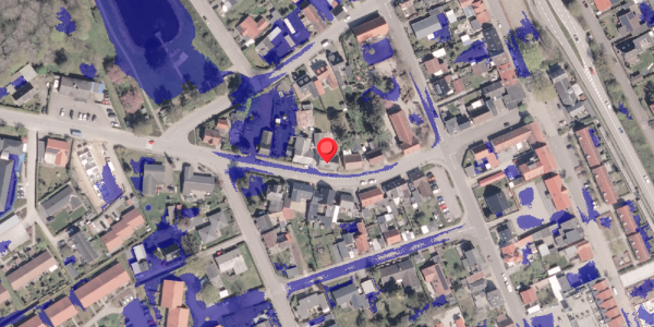 Ekstrem regn på Vestergade 16, 8300 Odder