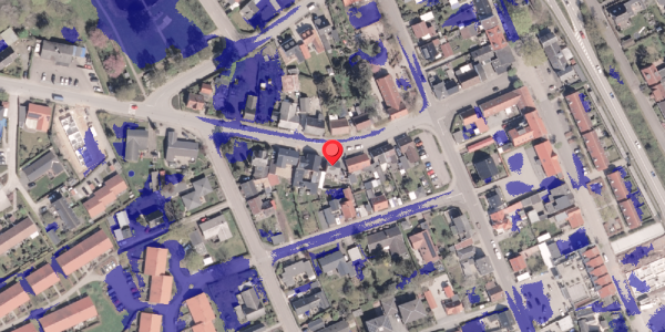 Ekstrem regn på Vestergade 21, 8300 Odder