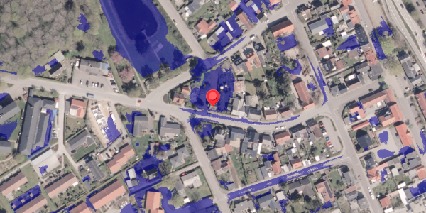 Ekstrem regn på Vestergade 22, 8300 Odder