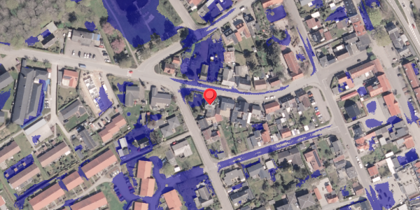 Ekstrem regn på Vestergade 27, 8300 Odder