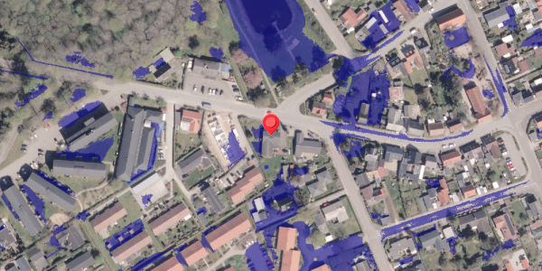 Ekstrem regn på Vestergade 31, 8300 Odder