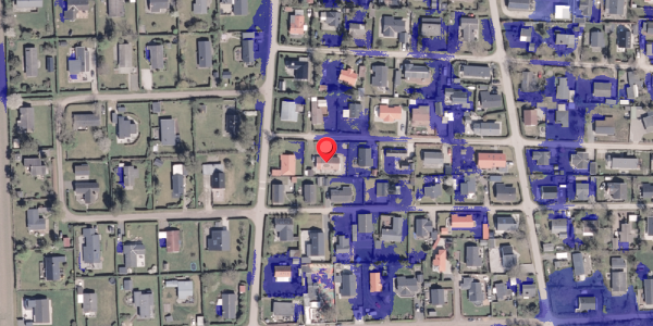 Ekstrem regn på Vibevej 129, 8300 Odder