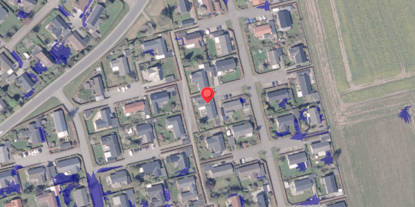 Ekstrem regn på Vidtskuevej 14, 8300 Odder
