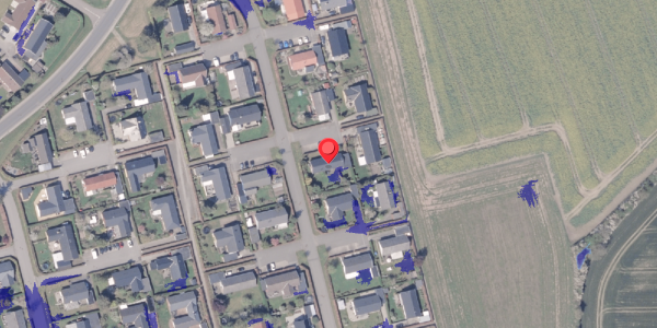 Ekstrem regn på Vidtskuevej 25, 8300 Odder