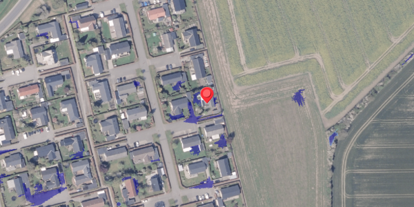 Ekstrem regn på Vidtskuevej 29, 8300 Odder