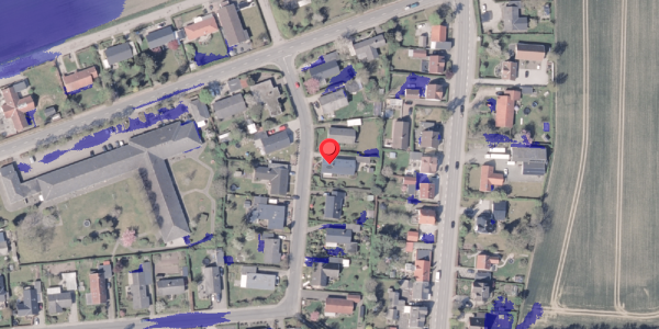 Ekstrem regn på Vinkelager 28, 8300 Odder