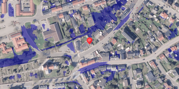 Ekstrem regn på Østergade 7, 8300 Odder