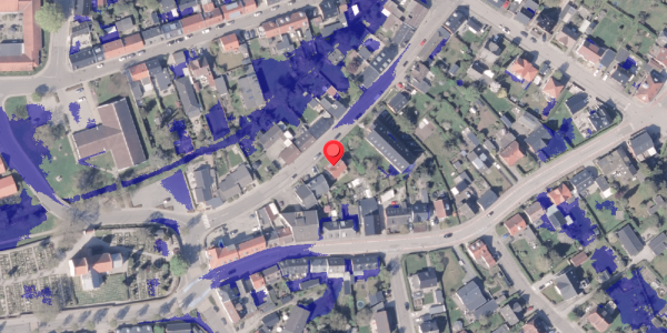 Ekstrem regn på Østergade 12, 8300 Odder