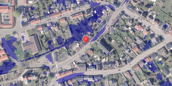 Ekstrem regn på Østergade 13, 8300 Odder