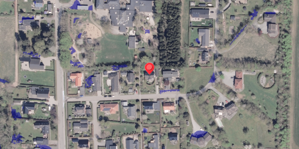 Ekstrem regn på Østerlunden 9, 8300 Odder