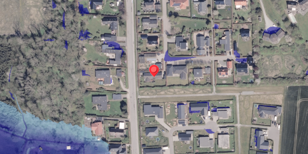 Ekstrem regn på Østerlunden 10, 8300 Odder