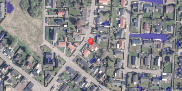 Ekstrem regn på Bindeledet 6, 8981 Spentrup