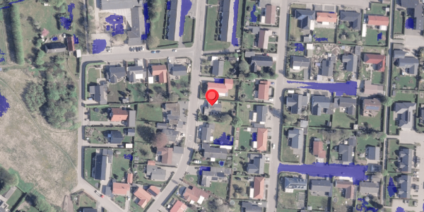 Ekstrem regn på Bindeledet 14, 8981 Spentrup