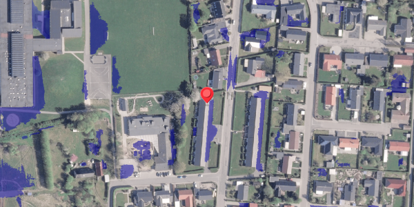 Ekstrem regn på Bindeledet 21B, . , 8981 Spentrup