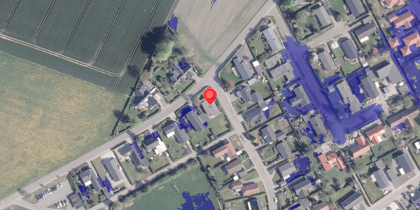 Ekstrem regn på Bindeledet 41, 8981 Spentrup