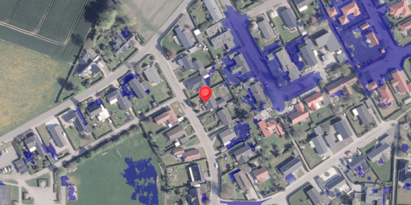 Ekstrem regn på Bindeledet 42, . , 8981 Spentrup