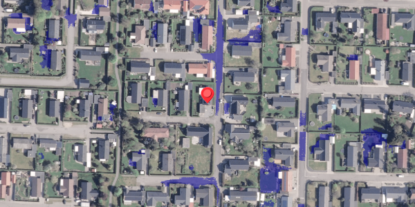 Ekstrem regn på Hamletsvej 2, 8981 Spentrup