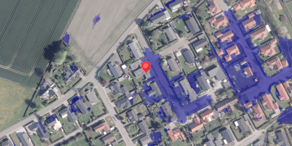 Ekstrem regn på Irisvej 4, 8981 Spentrup
